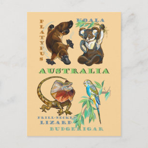 Postal Fauna de Australia