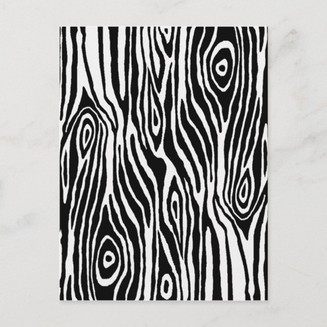 Postal Faux Bois (Anverso)