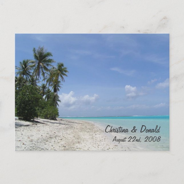 Postal favorita de boda 2Personalizada (Anverso)