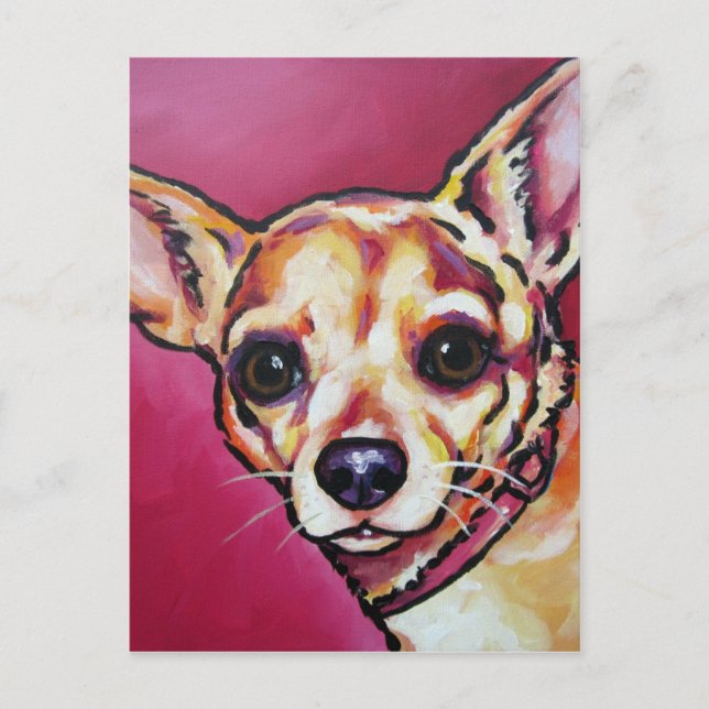 Postal Fawn Chihuahua 2 (Anverso)