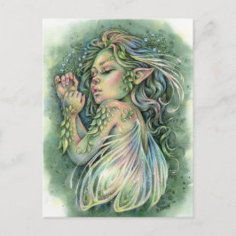 Postal Faye Postcard Woodland Fantasy Chica