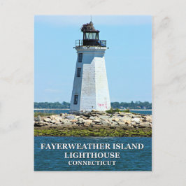 Postal Fayerweather Island Lighthouse, Connecticut