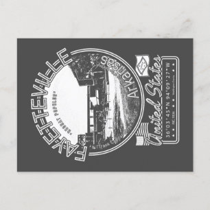 POSTAL FAYETTEVILLE ARKANSAS - CIUDAD DE FAYETTEVILLE