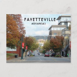 Postal Fayetteville, Arkansas Dickson Street. Foto
