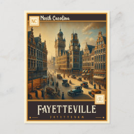 Postal Fayetteville, Carolina del Norte | Vintage