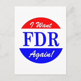 Postal FDR - El mayor tributo al presidente de Estados Un