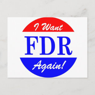 Postal FDR - El mayor tributo al presidente de Estados Un