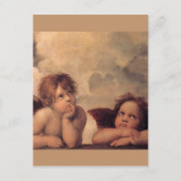 fe angelical Raphael pintura antigua antigua bendi