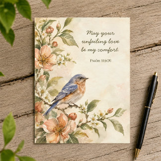 Postal Fe Cristiana de Tu Amor Inquebrantable