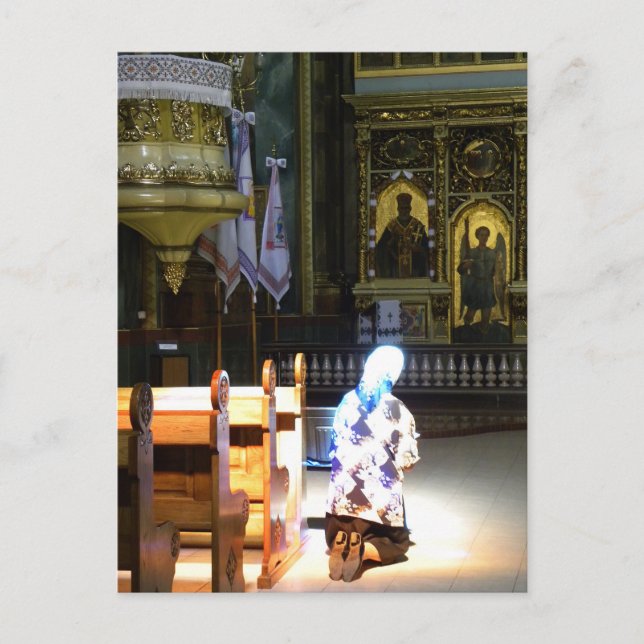 Postal Fe ucraniana (Anverso)