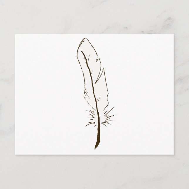 Postal Feather (Anverso)