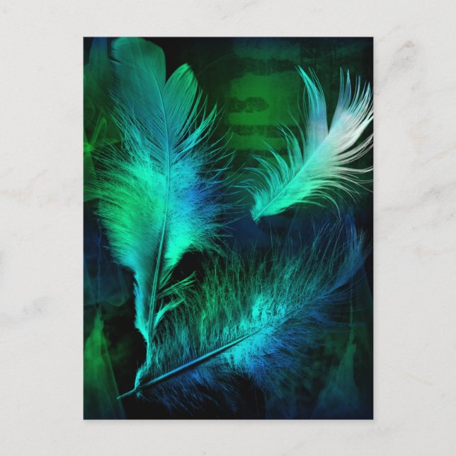Postal Feathers (Anverso)