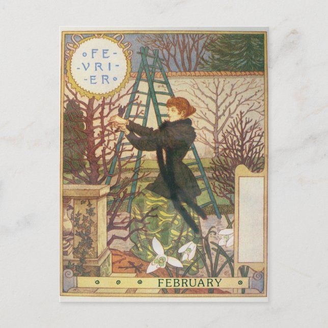 Postal Febrero (Anverso)