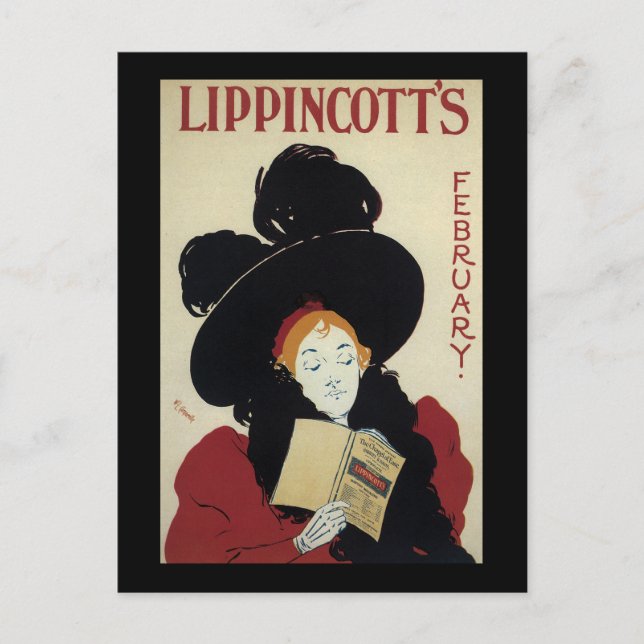 Postal Febrero de William Carqueville Lippincott (Anverso)