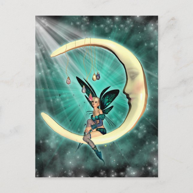 Postal Febrero Moon Fantasy Post Card (Anverso)