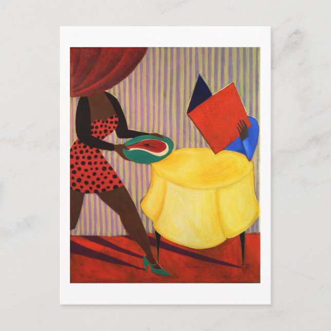 Postal Fecha ciega (Anverso)