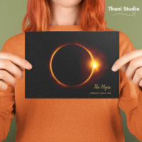 Fecha de personalizable Eclipse total 90 de la ven