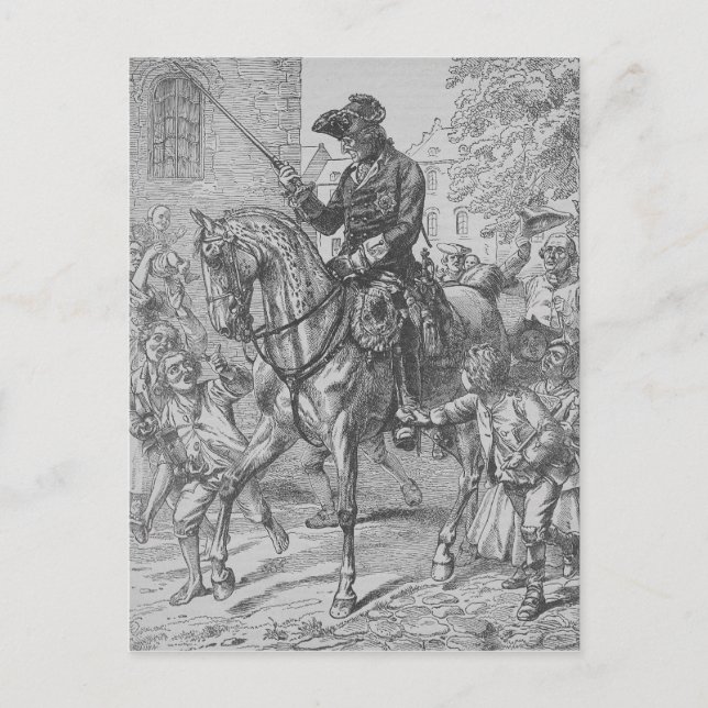 Postal Federico de Prusia (Anverso)