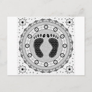 Postal Feet Mandala
