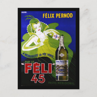 POSTAL FELI 45 ABSINTHE