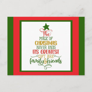 Postal Felices Fiestas