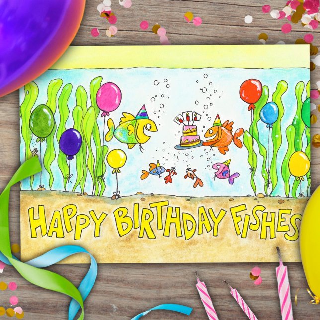 Postal Felices Fiestas de Cumpleaños (Subido por el creador)
