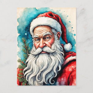 Postal Felices Fiestas De Santa Claus