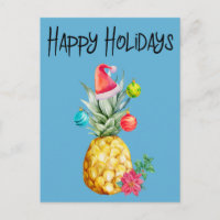 Felices Fiestas Piña Tropical de Navidad