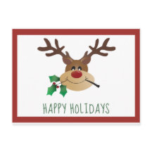 Felices Fiestas Rina Recta Mistletoe Verde