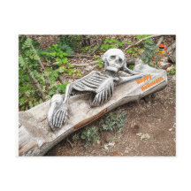 Felices Halloween Skelett