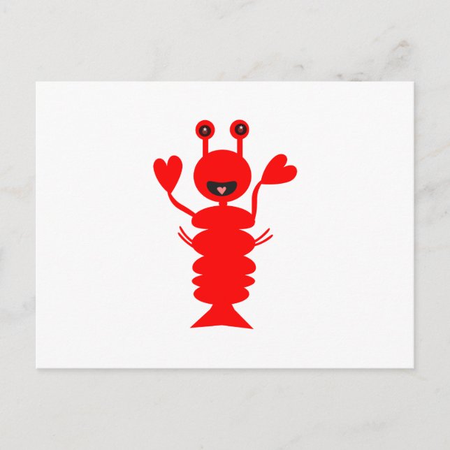 Postal Felices Lobster (Anverso)