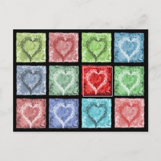 Postal Felices reflexiones (Anverso)