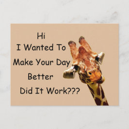 Postal Felices saludos