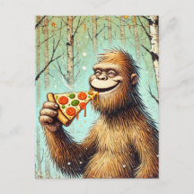 Felices Sasquatch y la Pizza