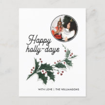 Felices vacaciones familiares de Holly Days