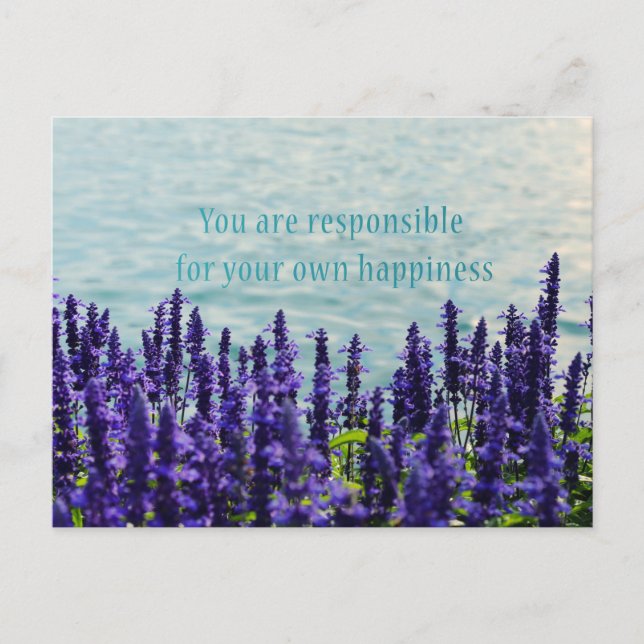 Postal Felicidad (Anverso)