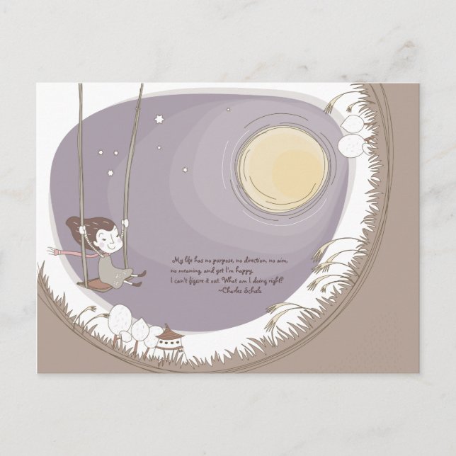 Postal Felicidad #1 Postcard (Anverso)