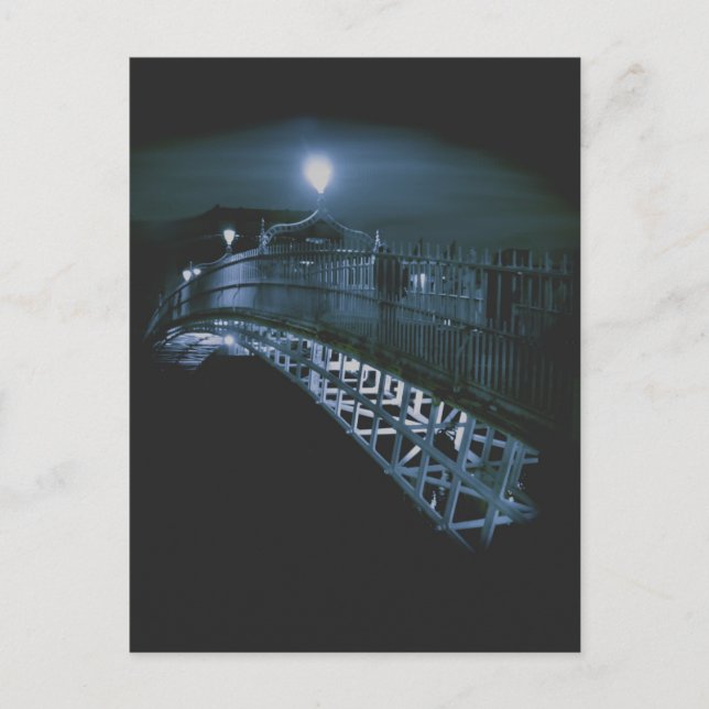 Postal Felicidad en la noche II (Anverso)