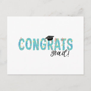 Postal Felicidades Graduado