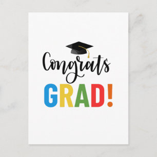 Postal Felicidades Graduado