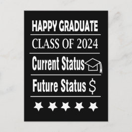 Postal Felicidades Graduado Graduación