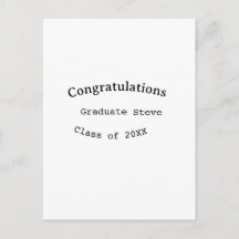 Felicidades graduado nombre promoción de 20XX tipo