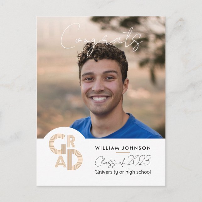 Postal Felicidades Graduados Promoción 2023 (Anverso)