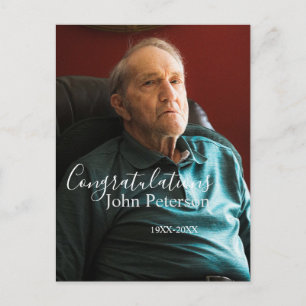 Postal Felicidades inauguración hogar jubilación nombre 