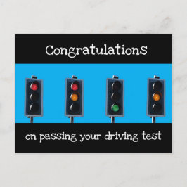 Postal Felicidades por aprobar tu prueba