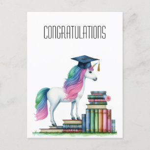 Postal Felicidades por graduarte