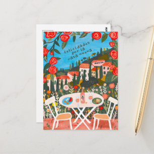 Postal Felicidades Por Nueva Casa Vistas al Campo