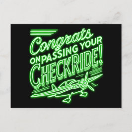 Postal ¡Felicidades por pasar tu chequera!