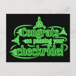 Postal ¡Felicidades por pasar tu chequera!