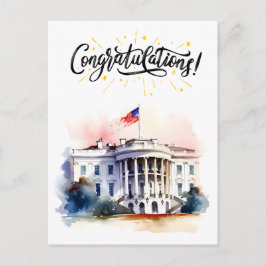 Postal Felicidades por su primera elección